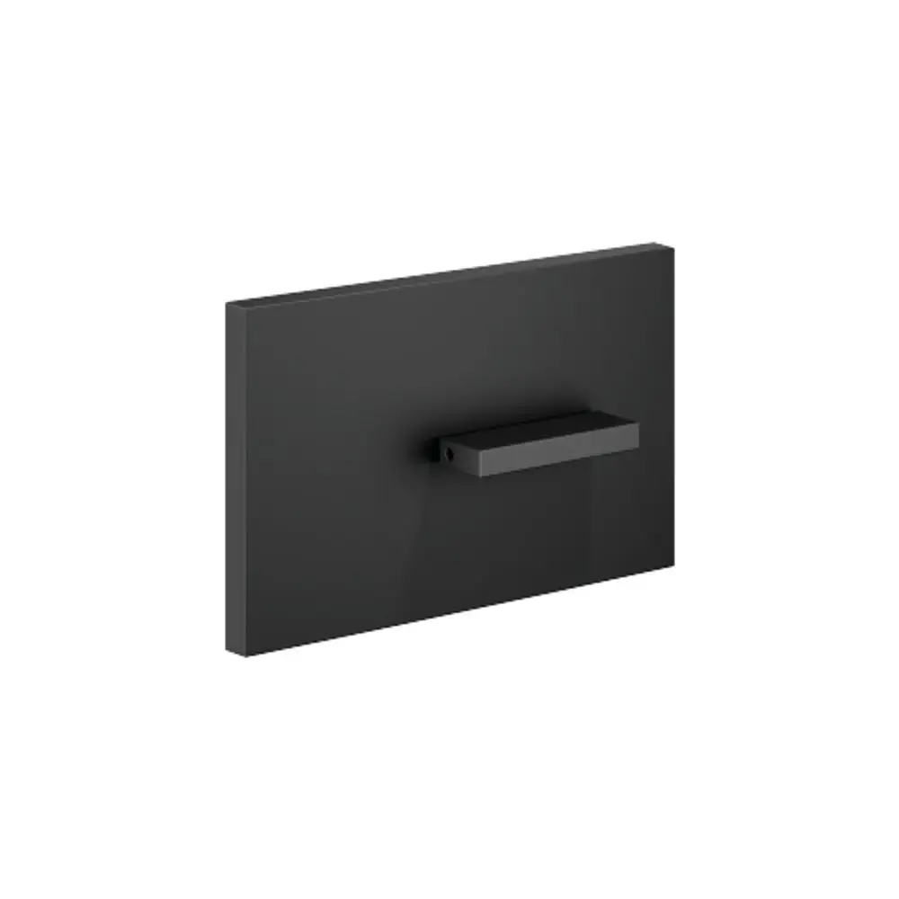 DORNBRACHT Abdeckplatte für WC-UP-Spülkasten der Firma TeCe SERIENNEUTRAL 12660979 Schwarz matt, 12660979-33 Galeriebild 1